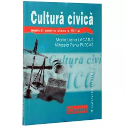 Manual clasa a viii-a. cultura civica - mirela liana lacatus mihaela penu puscas