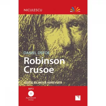 Robinson crusoe editie bilingva abreviata and audiobook inclus mp3 daniel defoe