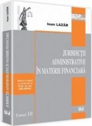 Jurisdictii administrative in materie financiara - Ioan Lazar