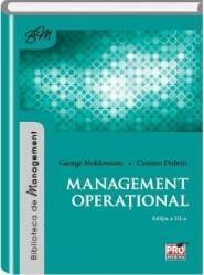 Management operational - George Moldoveanu Cosmin Dobrin