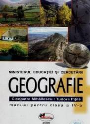 Manual geografie Clasa 4 - Cleopatra Mihailescu Tudora Pitila
