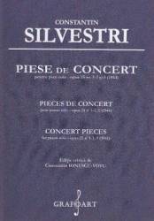 Piese de Concert pentru Pian solo opus 25 nr.1-3 si 5 - Constantin Silvestri