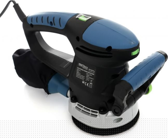 Slefuitor cu excentric 125mm 1200W KraftDele KD1678-Z Radauti - imagine 2