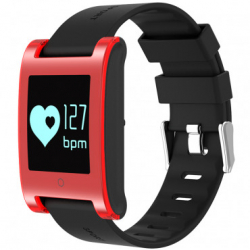 Bratara Fitness iUni DM68 Waterproof Display OLED Pedometru Monitorizare puls Notificari Rosu 