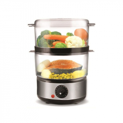 Aparat de Gatit cu Aburi Putere 400W Capacitate 2.4 Litri/Recipient 