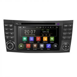 Navigatie Gps Android Mercedes E Class W211 CLS W219 2GB RAM + 16GB ROM Internet 4G Youtube Waze Wi Fi Usb Bluetooth 
