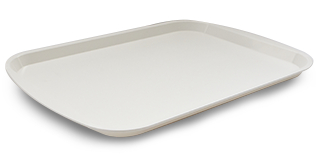 Tava servire ATLAS 36x46cm culoare alba 