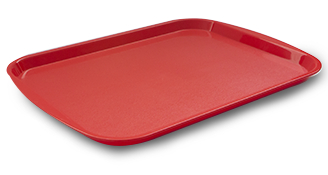 Tava servire ATLAS 52 5x37x2cm culoare rosie 