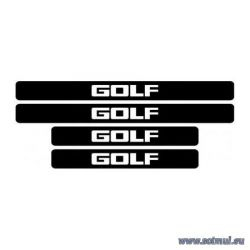 Set protectie praguri adezive VW Golf v1 - sticker decorativ 