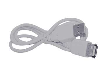 Cablu USB A Tata-Mama Gri Versiune 2.0 0.5 M Lungime - Prelungitor Extensie USB Tip Mama Tata