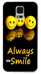 Husa Samsung S5 mini Always Smile 