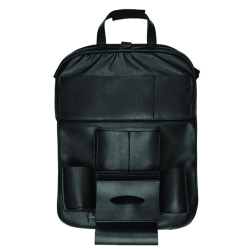 Organizator auto universal pentru scaun din Piele Ecologica 60 x 43 cm pentru a proteja de murdarie spatarul scaunului din fata dar si 