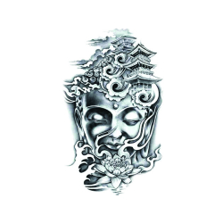 Tatuaj temporar pentru brate piept spate sau picioare 3D impermeabil medium zise 21 x 15 cm T36 - Tattoo Temporary Phuture R 