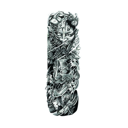 Tatuaj temporar pentru brate sau picioare monocrom big zise 48 x 17 cm T/027 - Tattoo Temporary Phuture R 