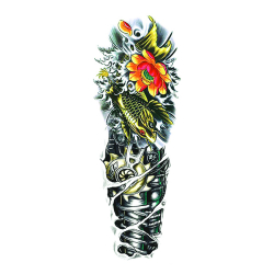 Tatuaj temporar pentru brate sau picioare multicolor big zise 48 x 17 cm Q/027 - Tattoo Temporary Phuture R 