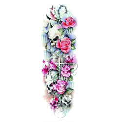 Tatuaj temporar pentru brate sau picioare multicolor big zise 48 x 17 cm T/015 - Tattoo Temporary Phuture R