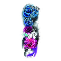 Tatuaj temporar pentru brate sau picioare multicolor big zise 48 x 17 cm T/071 - Tattoo Temporary Phuture R 