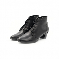 Ghete Dama Iulis Shoes Din Piele Naturala 100 Negru 464 N marimea 41 