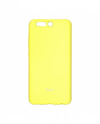 Husa din silicon mat Roar pentru Huawei P10 Plus Galben 