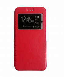 Husa Samsung Galaxy S7 Edge Flip Cover S-View Rosu 