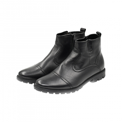 Ghete Barbati Iulis Shoes Din Piele Naturala 100 Negru 305 N marimea 40