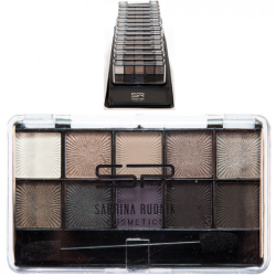 Fard de pleoape Sabrina-Rudnik 10 nuante Smokey-Eyes 