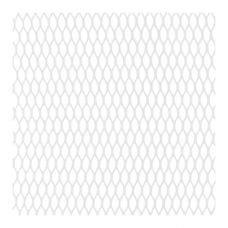 Grilaj aluminiu Automax 100 cm x 25 cm Alb 8400 