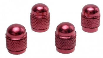 Set 4 Capacele Valve Roti Rosu Rotund Automax 