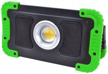 Proiector instalator LED cu acumulator difuzor bluetooth STLFLBT15W 