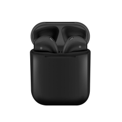 Casti Bluetooth 5.0 TWS I12 cu Dock Handsfree Waterproof Culoare Black 