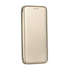 Husa Flip Cover cu inchidere magnetica dnp pentru Huawei Mate 20 Pro Gold 
