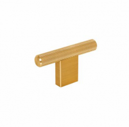 Maner pentru mobilier Graf 2 alama periata L 60 mm 