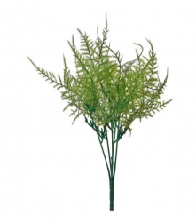 Planta artificiala ornamentala feriga din plastic pentru decor lungime 29 cm Topi Toy 