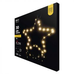 Decoratiune stea cu lumini Led si temporizator 