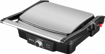 Grill electric ECG KG 100 2000 W 3 tipuri de gatire deschidere 180 and ordm 