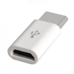 Adaptor Micro-USB to Type-C 2 4 cm MTP Alb 