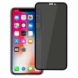 Folie Privacy MTP iPhone X Full Cover margini curbate 