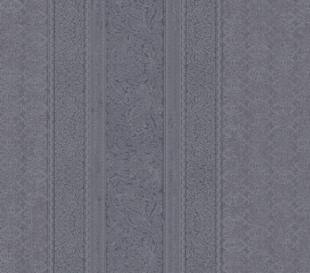 Tapet clasic model in dungi spuma vinilica lavabil pe suport de bumbac netesut vlies 10071-47 gri 53cm x 10m 