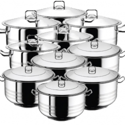 Set 10 oale cu capac 20 piese HASCEVHER GASTRO 
