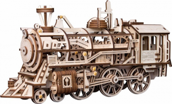 Locomotiva Retro 3D Puzzle DIY Mecanica