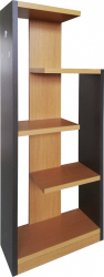 Cuier stanga Montreux tip etajera pal melaminat cires/ wenge 78 x 32 x 185 cm 
