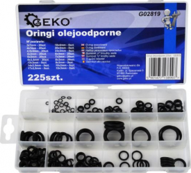 Set o-ring 225 piese GEKO