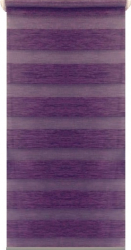 Jaluzea rulou Deko Design model Zebra Day and Night Luxury material textil 52x200 cm zw18 violet indigo 