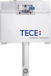 Rezervor WC TECE ingropat cu clapeta cromata