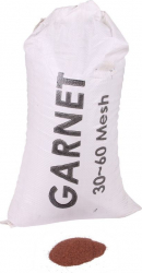 Granat rosu/ garnet pentru sablare 30/60 mesh 25kg 