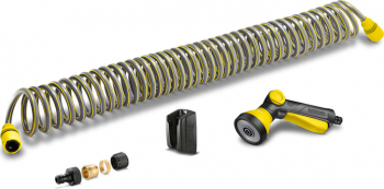 Set furtun spiralat 10m si pistol de udat Karcher 