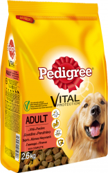 Hrana uscata pentru caini Pedigree Adult Vita and Pasare 2.6 Kg 