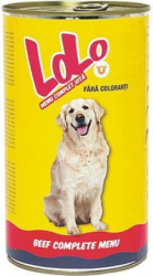Conserva cu hrana umeda pentru caini cu vita LOLO 12 buc x 415 g 