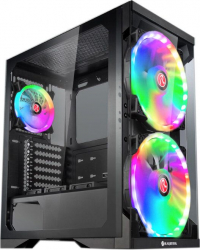 Carcasa Raijintek Silenos Pro Middle Tower ATX fara sursa Black 
