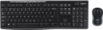 Kit Tastatura și mouse Logitech MK270, USB, layout US International (Negru) — imaginea 2